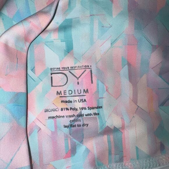 NWOT DYI Define Your Inspiration Fragmented Printed Signature Leggings - Picture 11 of 11
